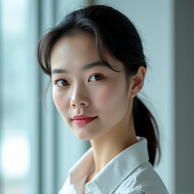 鈴木麻衣子のプロフェッショナルな顔写真